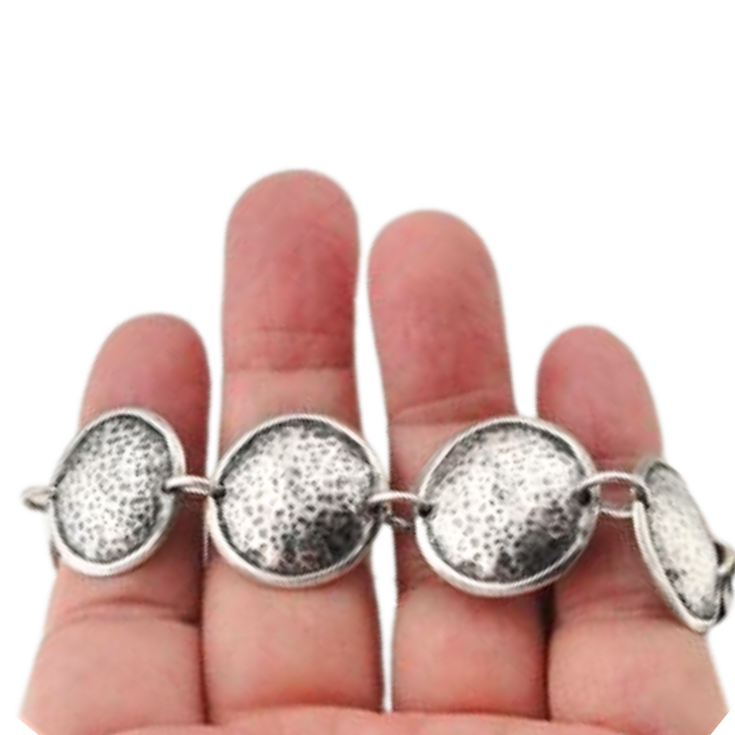 Bracelet Silver bracelet Sterling silver gift for her Israeli jewelry Israeli design gift for mom Gift for wife birthday gift Unisex Bracelet bold bracelet round bracelet Israeli Bracelet