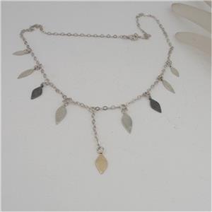 Hadar Jewelry Handmade 925 Sterling Silver 14k Gold Fil Necklace