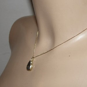 Hadar Jewelry Handmade 22k Yellow Gold 925 Silver Labradorite Pendant