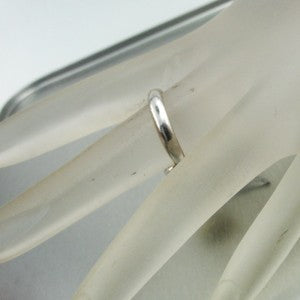 Hadar Designers Handmade Simple 9k Yellow Gold 925 Silver Ring (H)