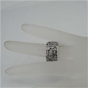 Handmade Filigree 925 Sterling Silver Zircon Ring (Y)