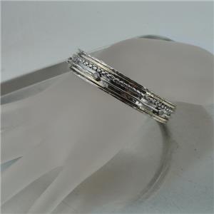 Hadar Designers Handmade 9k Yellow Gold 925 Silver Zircon Bangle Bracelet Made in Israel Gift for Her