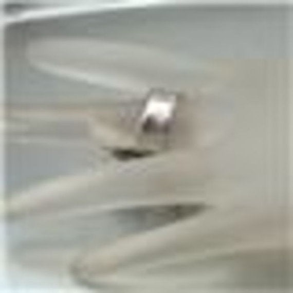 Sterling Silver Long Pearls Ring