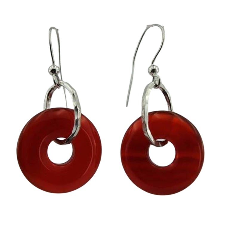 Handcrafted Cornelian 925 Silver Earrings from our collection of exquisite Israeli jewelry. These long silver earrings feature stunning cornelian stones and are crafted with the highest quality materials and care. Perfect for women who appreciate luxury and timeless elegance. Get free shipping and buy with confidence from our family-owned business.