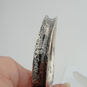 Hadar Designers Israel Hand Made Wild Art Sterling Silver Bracelet (H)