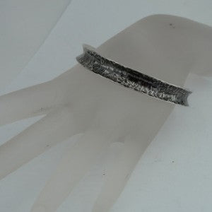 Hadar Designers Israel Hand Made Wild Art Sterling Silver Bracelet (H)