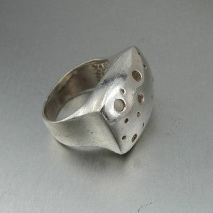 Hadar Designers Handmade 925 Sterling Silver Ring  (H)