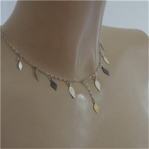 Hadar Jewelry Handmade 925 Sterling Silver 14k Gold Fil Necklace 