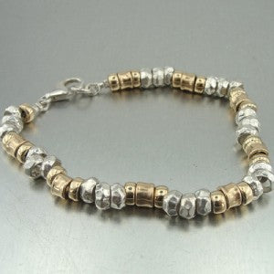 Hadar jewelry Handmade 14k Gold Filled Sterling Silver Bracelet 