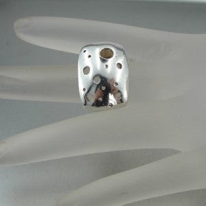 Hadar Designers Handmade 925 Sterling Silver Ring  (H)