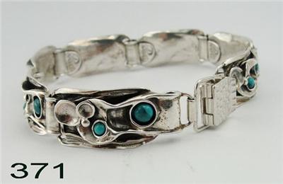 Hadar Designers Israel Ready to Ship Sterling Silver Turquoise Bracelet