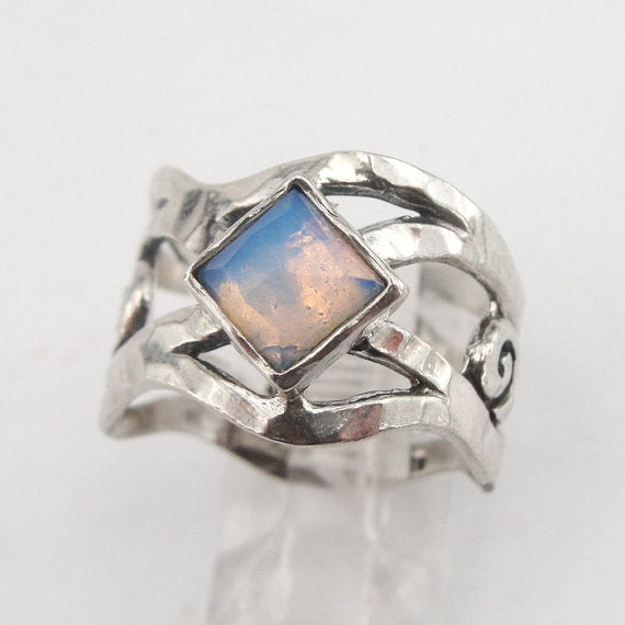 Sterling Silver Opalit Ring