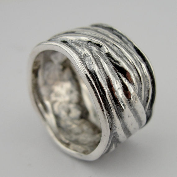 Unique Handcrafted 925 Sterling Silver Ring