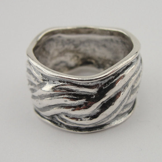 Unique Handcrafted 925 Sterling Silver Ring